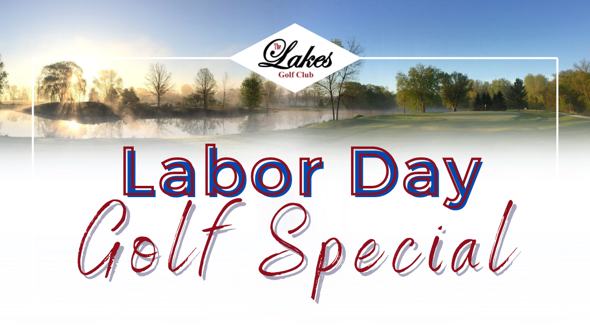 Make Your Tee Time For Labor Day at West Bend Lakes