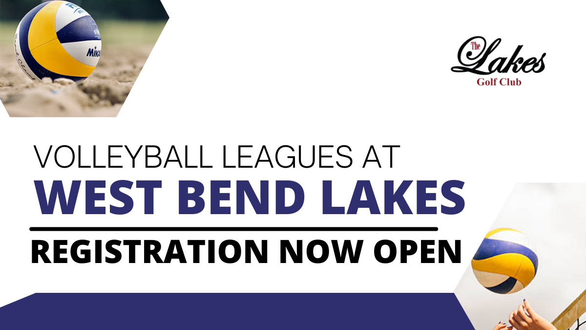 Volleyball Leagues Now Forming at West Bend Lakes